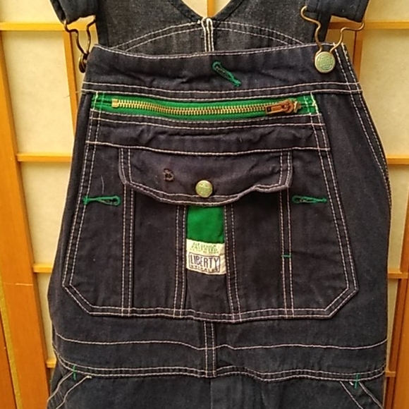 gray liberty overalls